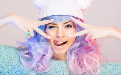 Is it possible to achieve unicorn hair like this on your own?
