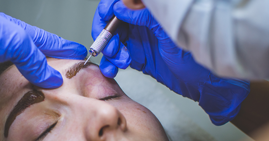 Microblading is a form of permanent makeup