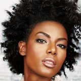 Natural Black Curls Hairstyle