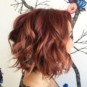 Short Curled Bob Hairstyle
