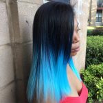 Black to Blue Ombre Hair
