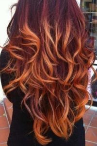 Curly Ombre Hair Styles