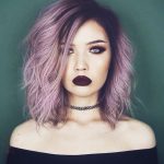 Bold Lip Colors to Match Purple Hair