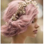 Pastel Hair With Flowers